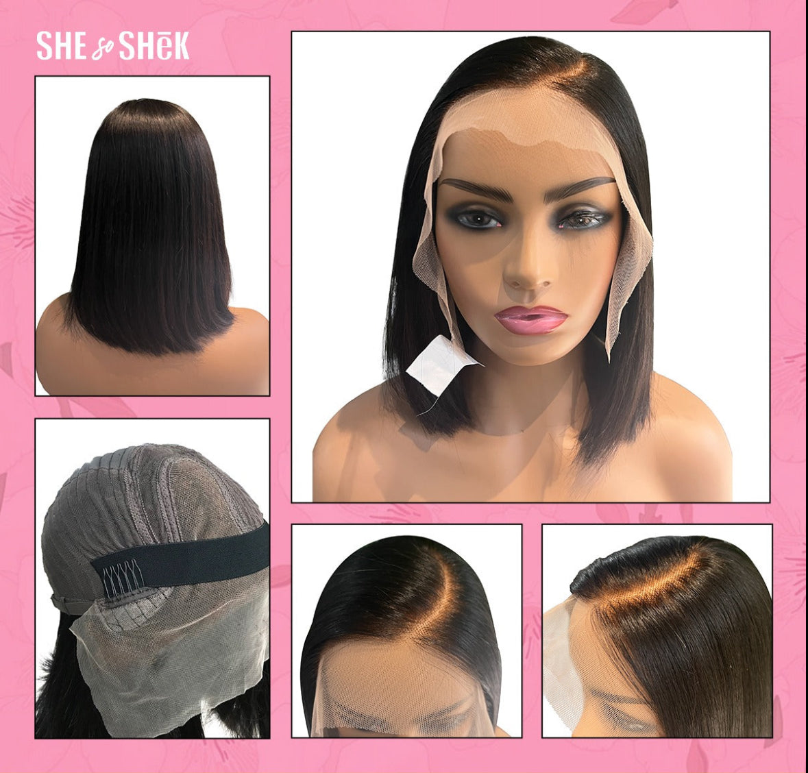 12” 5x5 CLOSURE BOB WIG